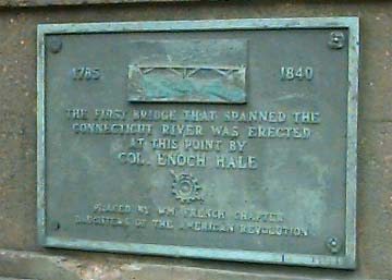 Enoch Hale Plaque