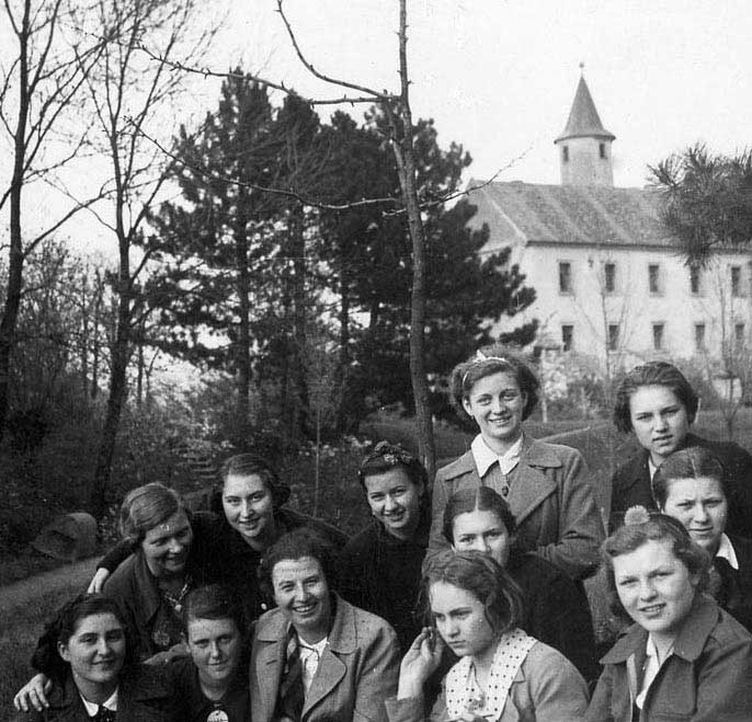 YWCA summer camp in Prerov-nad-Labem, Czecholslovakia c.1930