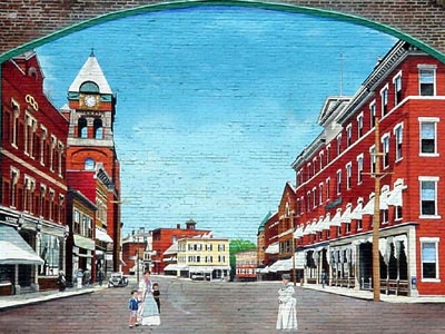 Bellows Falls, Vermont Mural