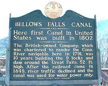 Canal Historic Marker
